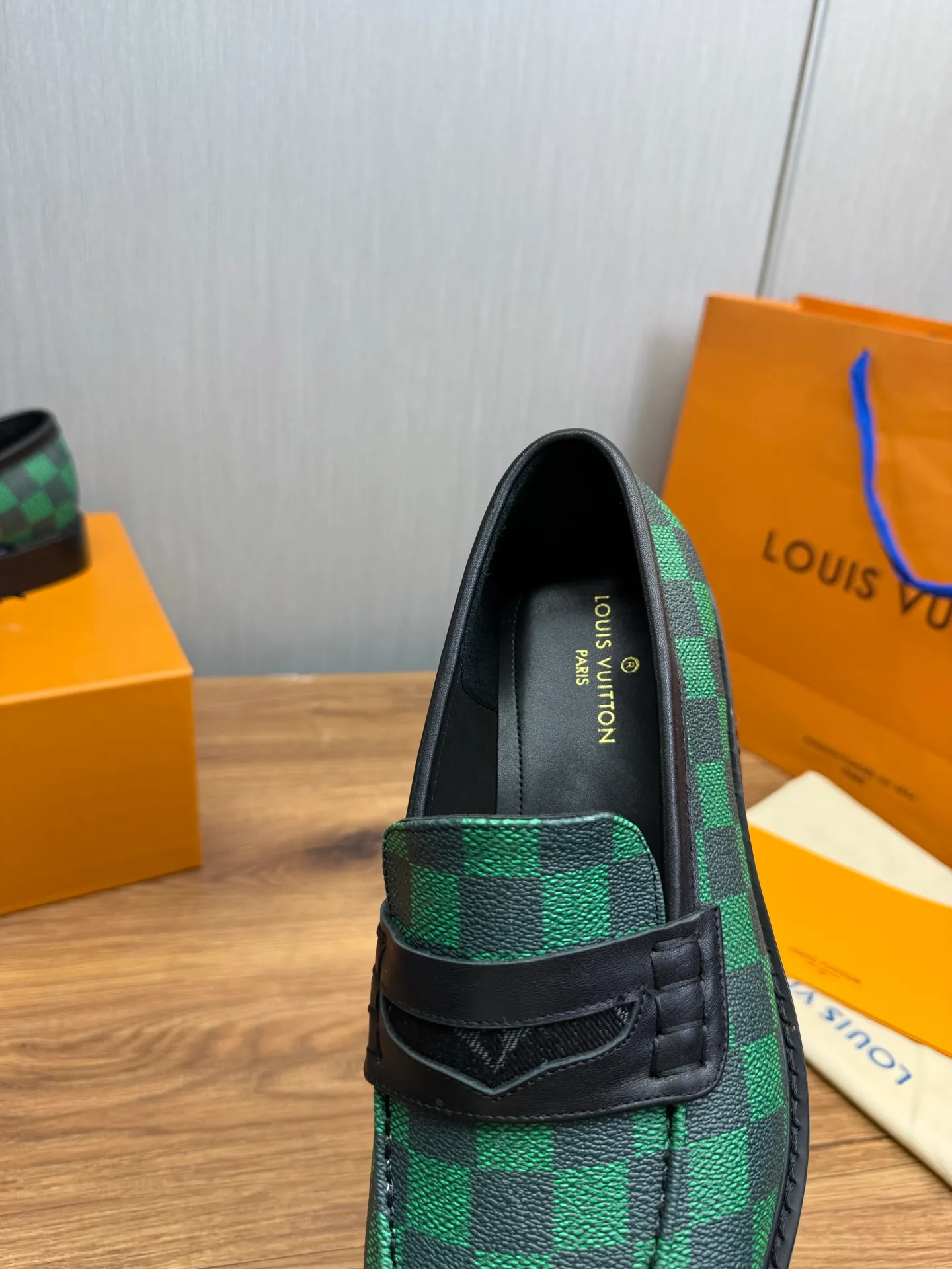 Factory 720💰 LV. Men's business casual leather shoes, all made of imported original brand leather, just to create a more comfortable wearing experience, original non-slip and wear-resistant outsole ✔️16-45 (38.45 non-refundable)